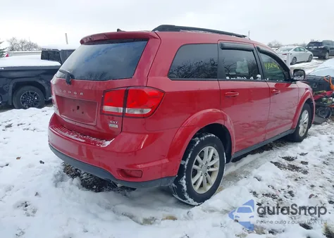 2016 Dodge Journey Sxt z USA, uszkodzony, nr VIN 3C4PDCBG8GT218859